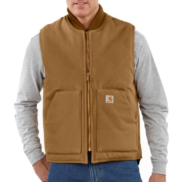 Carhartt V01 Firm Duck, vest , color: Light Brown , size: 3XL