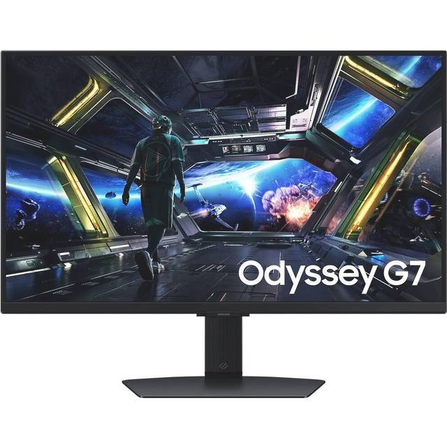Samsung Odyssey G7 S32DG702EU - G70D Series - LED-skärm - Smart - spel - 32" - 3840 x 2160 4K UHD (2160p) @ 144 Hz - Fast IPS - 350 cd/m² - 1000:1 -