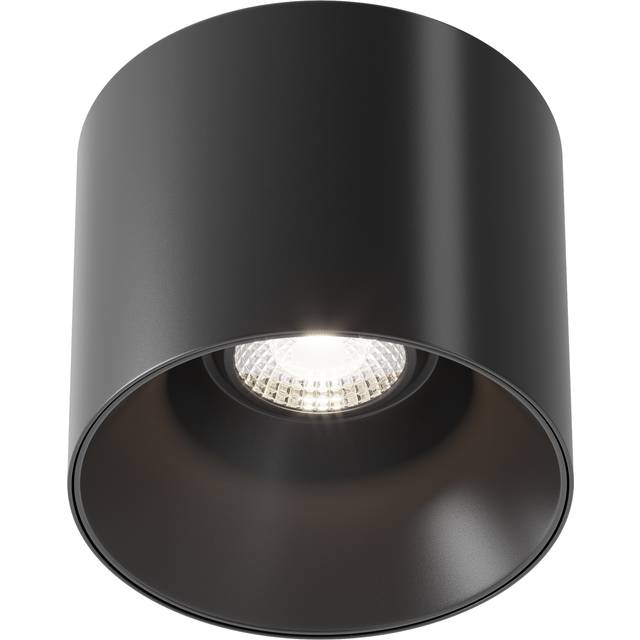 Maytoni - Alfa led Dimmable Surface Mounted Downlight Black, 2130lm, 4000K