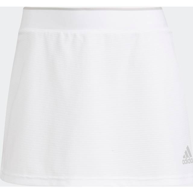 adidas Women's Club Tennis Skirt  White/Grey  Small