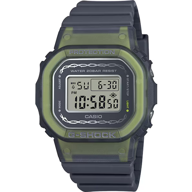 Casio G-Shock Digital Seasonal Collection 2024 Bio-Based Resin Strap Quartz GMD-S5610RS-8 200M Women's Watch