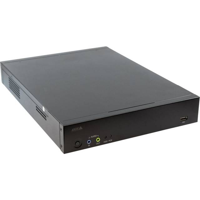 Axis 02403-003 network video recorder Black