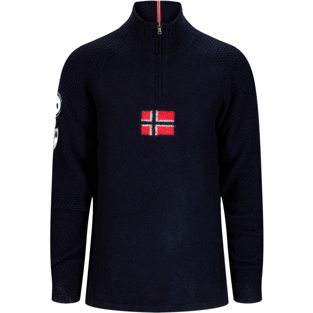 Amundsen Sports - Boiled Ski Sweater - Merino jumper size XL, blue