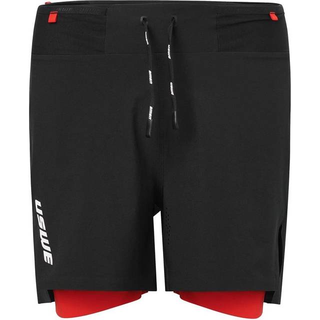 Uswe Puls Trail Running Combo Shorts W Löparshorts Black , S (S)