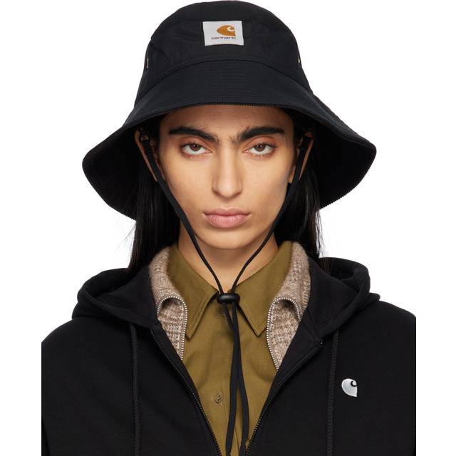 Carhartt WIP Clarton Bucket Hat Black/ Black M-L