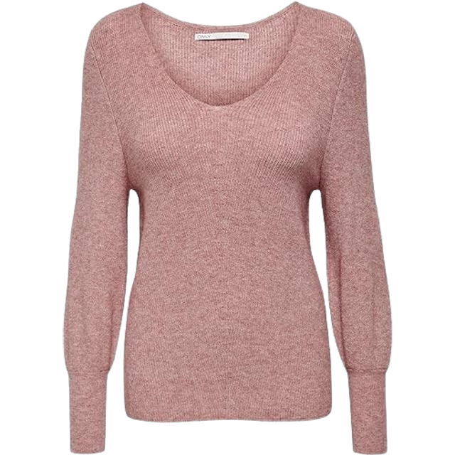 Women's v-neck sweater Only Onlatia - Rose