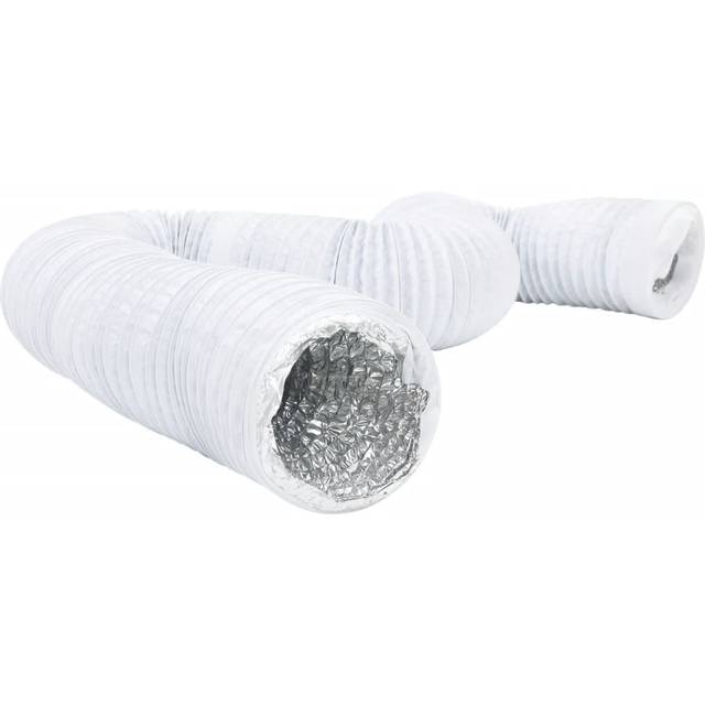 vidaXL Ventilation Duct Aluminium and PVC 6 m Ø20 cm
