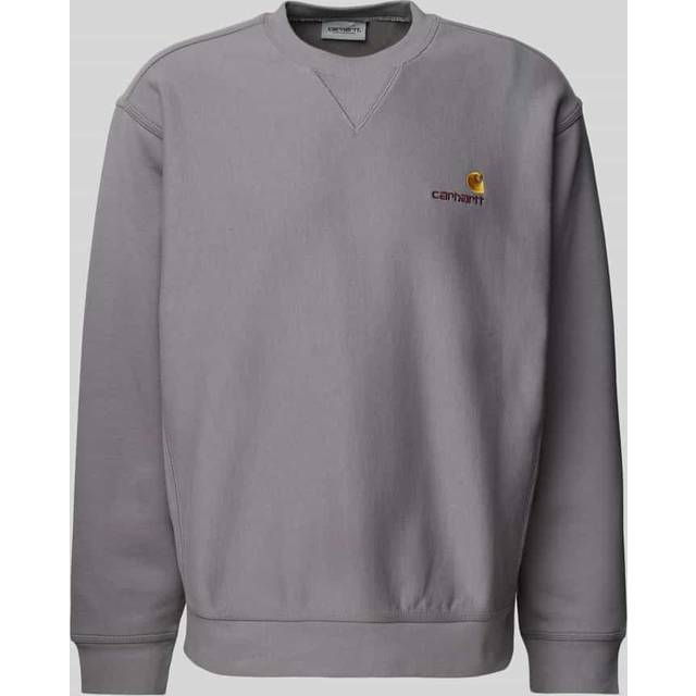 Yosemite Coloured American Script Sweatshirt - Grey - L
