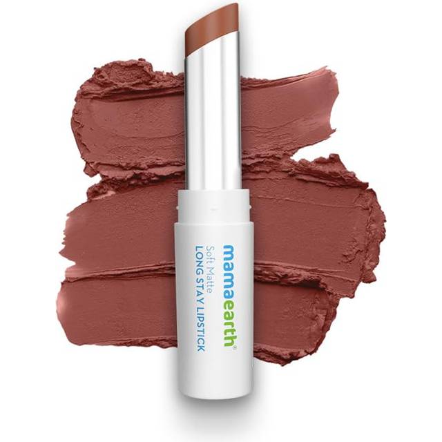 Mamaearth Soft Matte Long Stay Lipstick - Mocha Brown - 3.5 gm