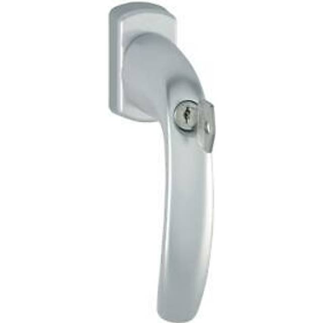 Fenstergriff NY 0810S/U10, Alu.F9016/verkehrsweiß 32mm abschl.HOPPE