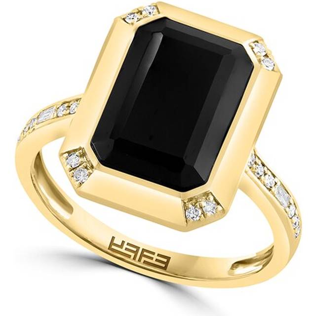 Effy Fine Jewelry 14K 2.52 Ct. Tw. Diamond & Onyx Ring
