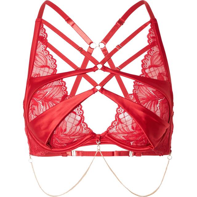 Hunkemöller Icke-formpressad bygel-bh Chayna röd