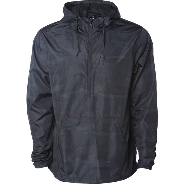 Independent Trading Co. Unisex Lightweight Quarter-Zip Windbreaker Pul