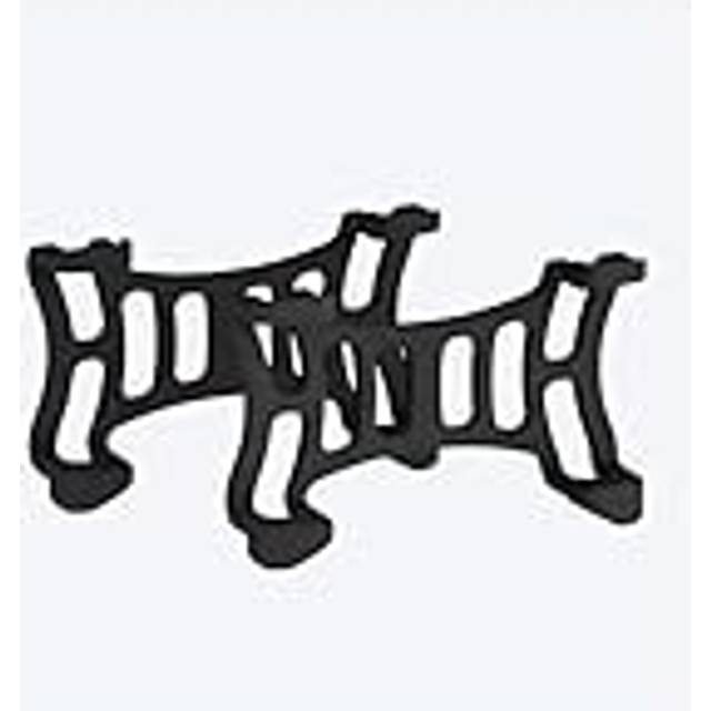 Tractive Hund 6 Rubber Clips, Black, 2 st -