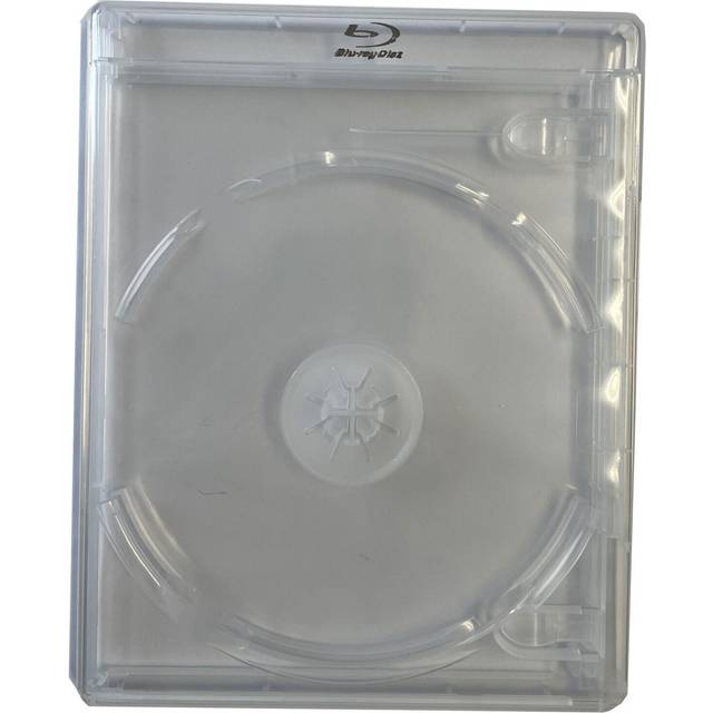 Viva Elite New 5 Clear Blu-Ray Double Case Box 12.5 mm Standard Size WITH Logo Hold 2 Discs