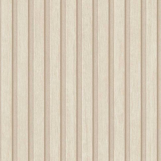 AS Creation Wooden Slats Panel Wallpaper Beige 39109-6