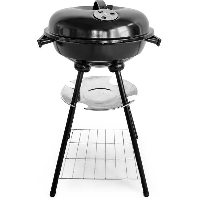 Garden grill with cover and ash pan