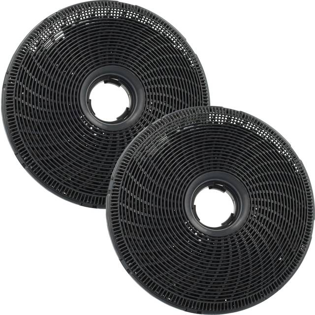 2x Activated Carbon Filter compatible with Best BHP98450GA, BHP68450GA, BHP98220GA, BHG76750XA, BHP68220GA, Expò std Black 60 Extractor Hood - Vhbw