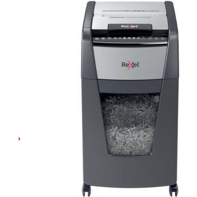 Rexel Optimum AutoFeed+ 300M Automatic Micro Cut Paper Shredder
