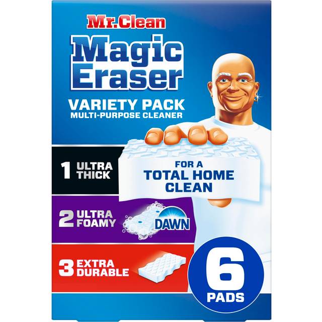Procter & Gamble PGC12396 Sponge Mr.Clean Magic Eraser - Pack of 6