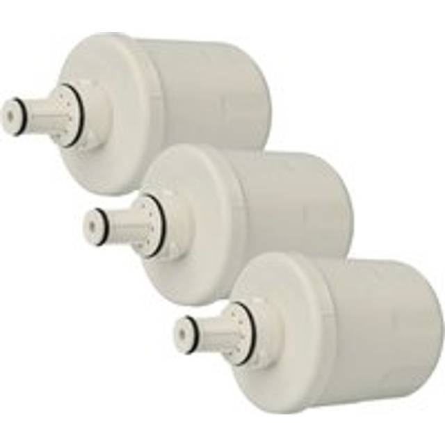 3x Fridge Water Filter compatible with Samsung RS-H1ZEPE, RS-J1KEPS, RSH1ZEPE1/XEG, RSJ1KEPS1/XEG, RSH1KTPE1/XEG Refrigerator - Vhbw