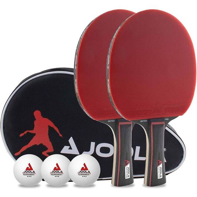 JOOLA 54821 Bordtennisset, 6 delar, Röd