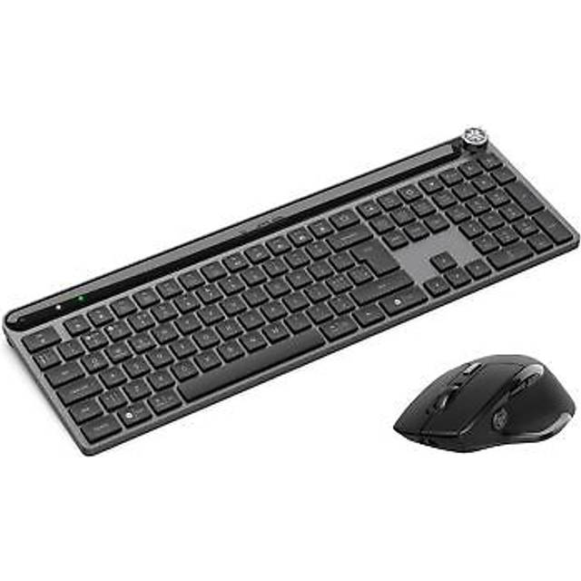 Jlab wireless bluetooth epic keyboard & jbuds mouse bundle for windows & mac