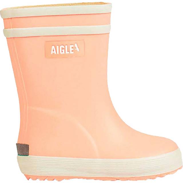 Aigle Baby Flac 2, Unisex regnstövlar, Rosa Guimauve, 21 EU