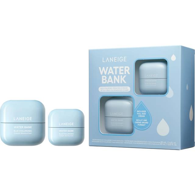 Laneige Water Bank Blue Hyaluronic Cream Moisturiser Duo Set