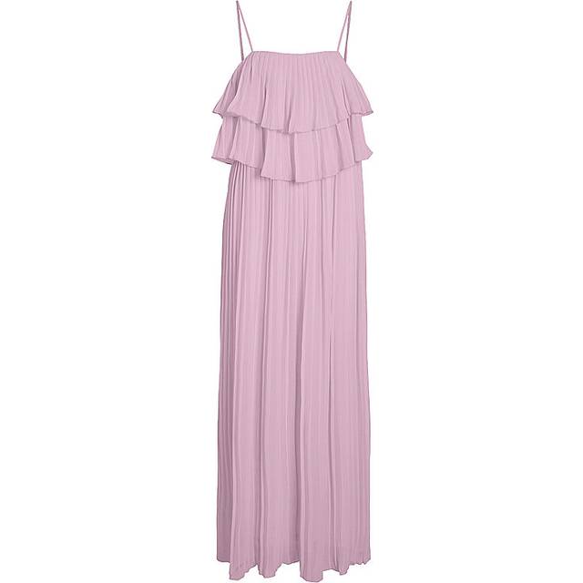 Vichiffan Strap Maxi Dress