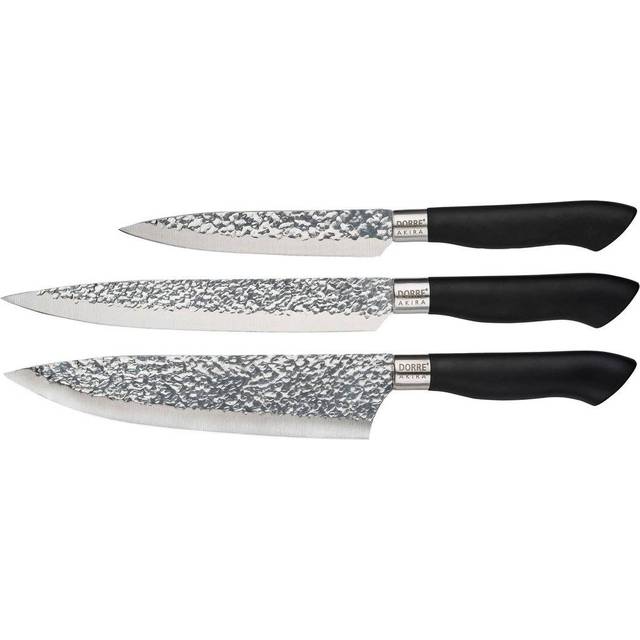Akira Knivset Svart Handtag 3 delar - Dorre