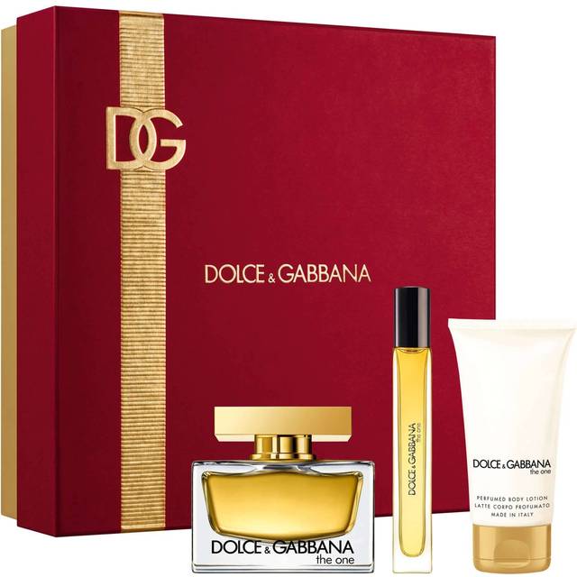 Dolce & Gabbana The One Gift Set 75ml EDP + 10ml EDP + 50ml Body Lotion
