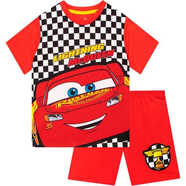 Lightning McQueen Short Pyjamas - Red - 2-3 Years
