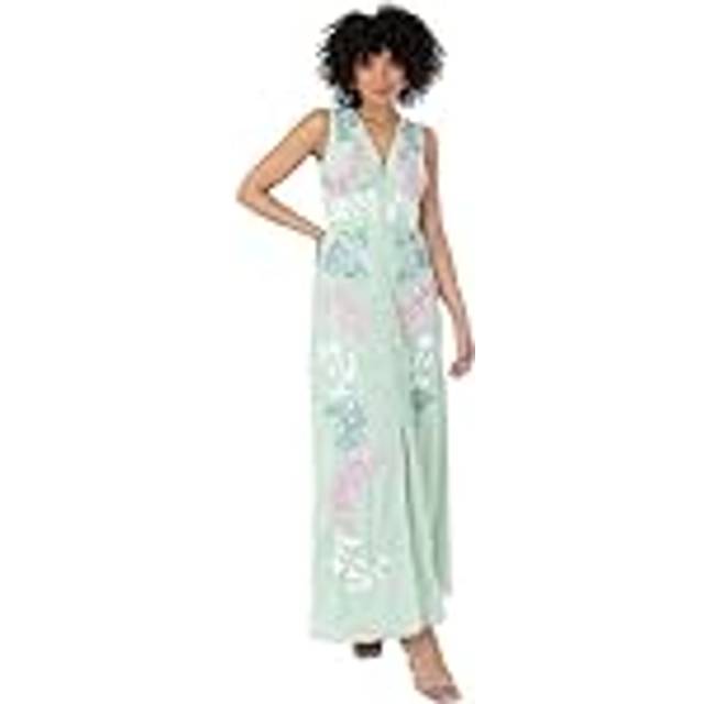Maya Deluxe Floral Sleeveless Maxi Dress