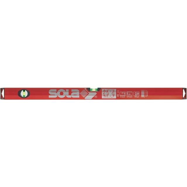 Wasserwaage BIG X 200cm Alu.rot, ± 0,5mm/m SOLA