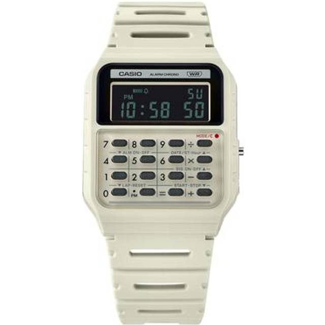 CASIO Casio CALCULATOR Calculator CA-53WB Digital Watch Data Bank DATABANK Calculator Retro Men's Women's Unisex Watch (Sand) [Parallel Import]