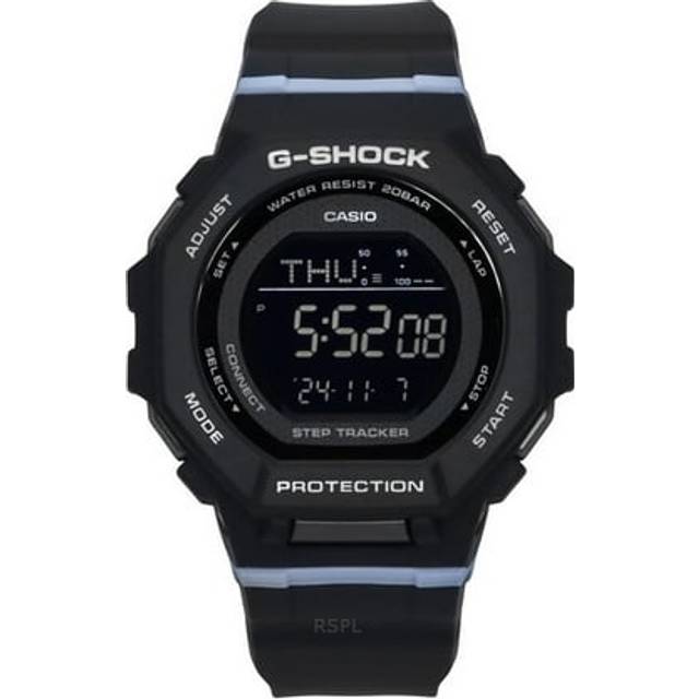 Casio G-Shock G-Squad Digital Smartphone Link Bio-Based Resin Strap Quartz GMD-B300-1 200M Women's Watch