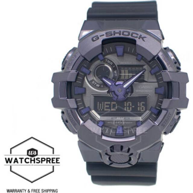 Casio G-Shock G-Steel Analog Digital Resin Strap Grey Dial Quartz GM-700P-6A 200M Men's Watch
