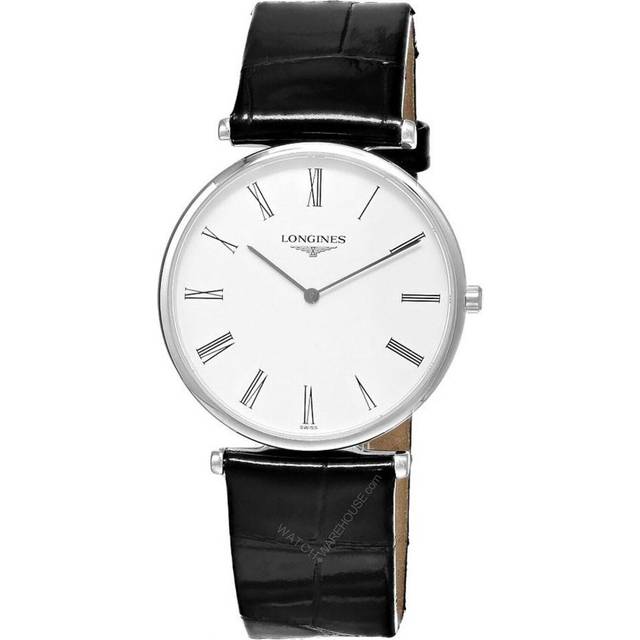 LONGINES La Grande Classique Quartz 33MM Silver Bezel Unisex Watch L4.709.4.21.2 / L4709421B - White - 33 mm