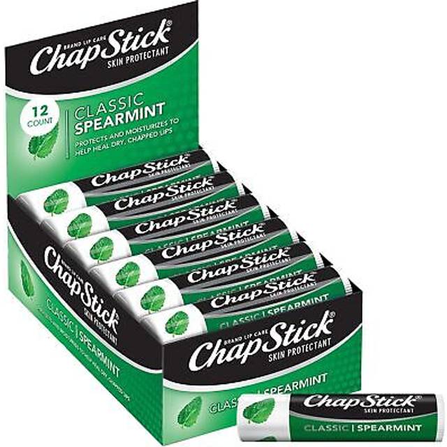 ChapStick 12 Piece Refill Tray, Spearmint, 0.15 Ounce, 12 Count (Pack