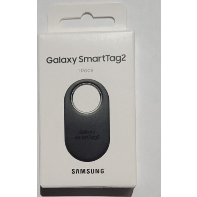 Samsung SmartTag2 (2023) Bluetooth + UWB, IP67 vatten- och dammbeständig, kan hittas via app, 1,5 års batteritid - svart