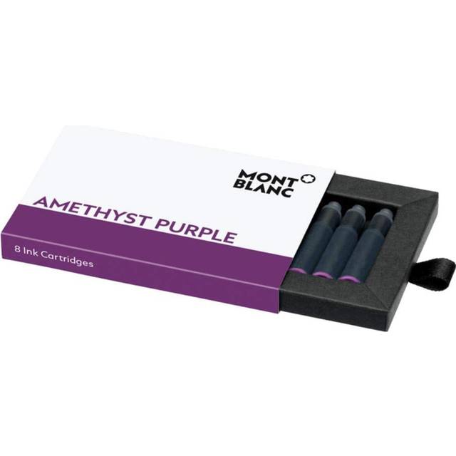 8 x Amethyst Purple Fountain Pen Ink Cartridges 124487