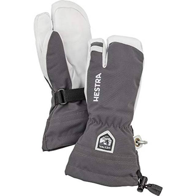 Hestra Army Leather Heli Ski Junior 3-finger 3 GREY (3)