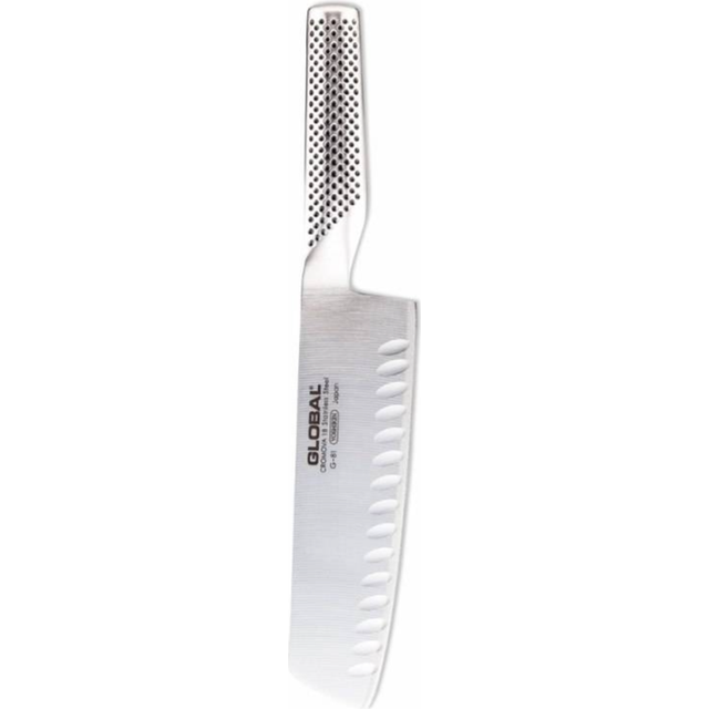 Global - Vegetable Knife with Granton Edge - 18 cm