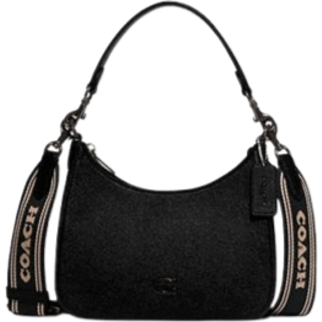 Coach 1941 Black Crossbody Signature Canvas Bag - Black - UNI