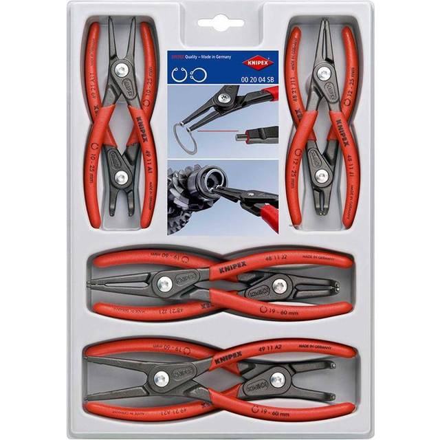 Sicherungsringzangensatz, 8-tlg.KNIPEX