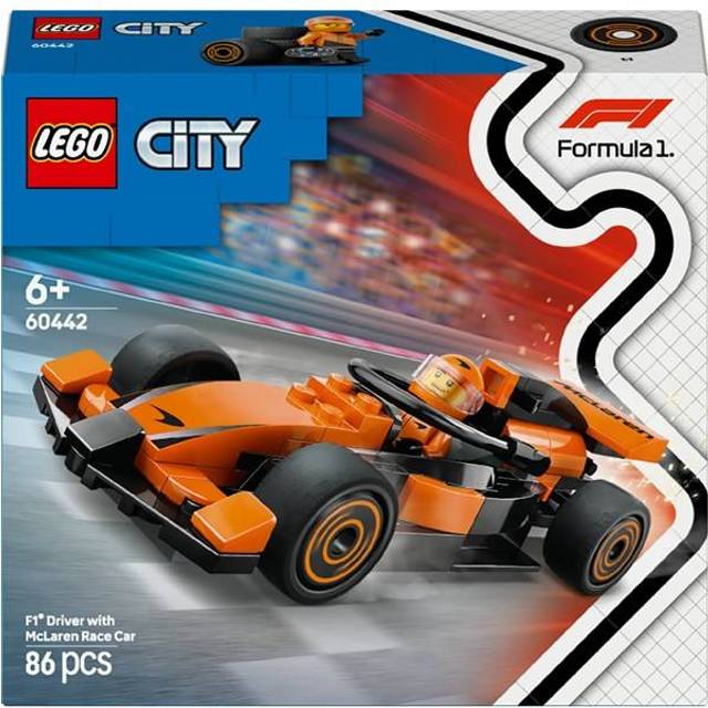 LEGO City F1 Driver with McLaren Race Ca - LEGO City