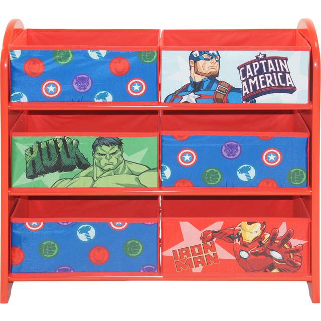 Avengers reol med 6 kurve Marvel opbevaring 914870