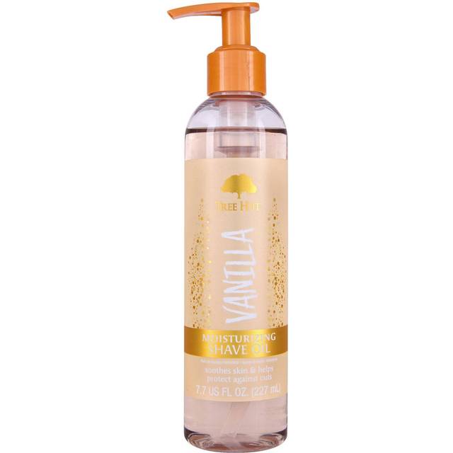 Tree Hut Vanilla Moisturizing & Hydrating Bare Shave Oil  7.7 fl oz  Gel-to-Oil Formula  Ultra Hydrating Barrier for a Close  Smooth Shave