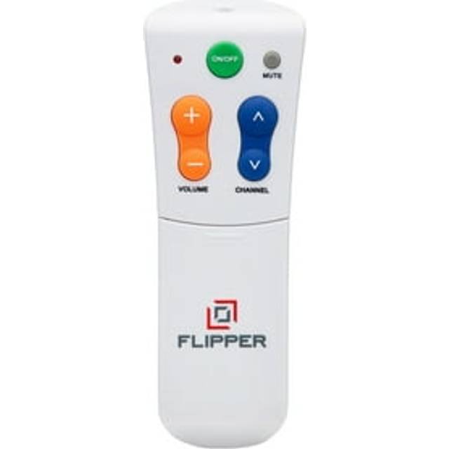 Flipper Big Button Universal TV Remote for Seniors  Dementia  TVs and Cable Set Top Boxes STBs  Simple Setup  Favorites  IR